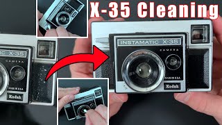 Kodak instamatic X35 information and some restoration [upl. by Gow]