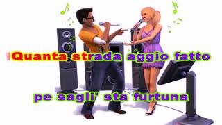 Nino Dangelo Senza giacca e cravatta karaoke con voce donna [upl. by Compte]