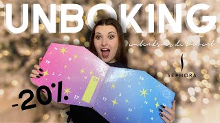 unboxing CALENDRIER DE LAVENT SEPHORA [upl. by Soinotna]