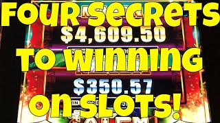 Four Secrets To Winning on Slot Machines • The Jackpot Gents [upl. by Sara315]