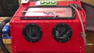 Harbor Freight Blast Cabinet Assembly Upgrades and Lessons Learned Part 1 [upl. by Broida]