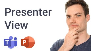 How to use Presenter View in Microsoft Teams [upl. by Enilehcim]