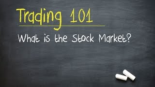 Trading 101 What is the Stock Market [upl. by Alben]