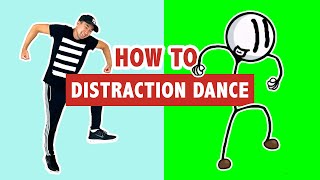 HOW TO DISTRACTION DANCE  HENRY STICKMIN DANCE TUTORIAL [upl. by Trojan]