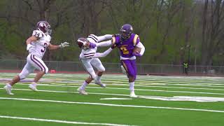 Troy High Football vs Burnt Hills Class A Championship [upl. by Lipscomb349]