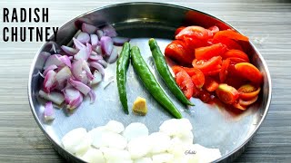 Healthy Chutney recipe in TamilRadish Chutney in TamilMullangi Chutney [upl. by Iddo]