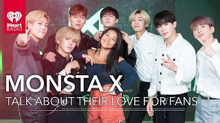 Monsta X Describe Their Fans As Gods And Inspiration  Exclusive Interview [upl. by Manvell]