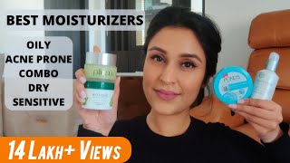 Best Moisturizers For Clear Skin amp All Skin Types  OilyComboDryAcne Sensitive  Chetali Chadha [upl. by Etna]