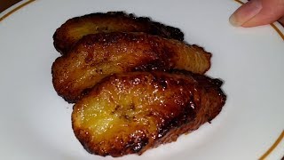 How to make Platanos Maduros Fried Sweet Plantains [upl. by Imled]