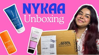 NYKAA UNBOXING VIDEO  NYKAA HAUL [upl. by Bang218]