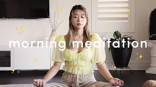 5 Minute Guided Morning Meditation for Positive Energy ☀️ [upl. by Laekcim]