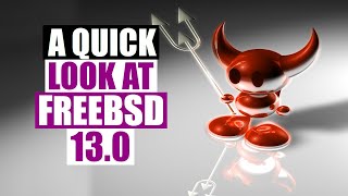 A Quick Installation Of FreeBSD 130 [upl. by Mcconnell637]