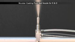 Wurster Coating Fluid Bed Nozzle from Spraying Systems Co [upl. by Kylah439]