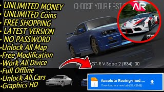 Assoluto Racing Mod APK Unlimited Money Gameplay [upl. by Alenas400]