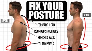 How To FIX Your Posture  10Minute Daily Routine [upl. by Oiliduab]