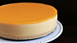 NoBake Mango Cheesecake Recipe [upl. by Marlo]