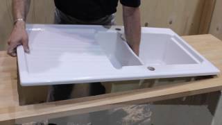 Installing an Astracast Ceramic Sink [upl. by Ardyaf]