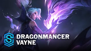 Dragonmancer Kassadin Skin Spotlight  League of Legends [upl. by Adnalra]