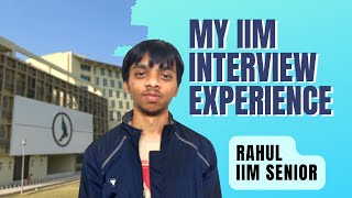 IPM IIM RANCHI INTERVIEW EXPERIENCE  RahulOhariya  Kudostudy [upl. by Marielle176]