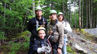 Grizzly Falls Ziplining Adventure  Skagway Alaska [upl. by Bel]