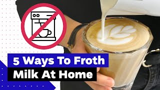 How To Froth Milk At Home Best Milk Frothers Review [upl. by Ahsilad]