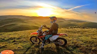 Dirt Bike Ride From Heaven  Enduro [upl. by Nered]