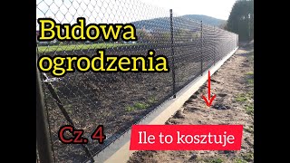 Koszt budowy ogrodzenia działki [upl. by Nyrahs]