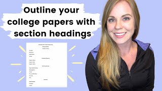 Headings and Subheadings Tutorial APA 7th Edition Format [upl. by Aia246]