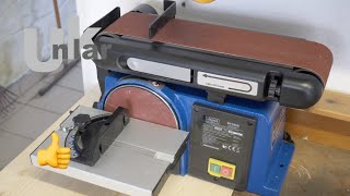 Scheppach Band und TellerSchleifmaschine BTS900 im Test [upl. by Asreht18]