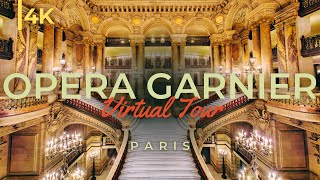 Opera Garnier 4K  Inside Paris Opéra [upl. by Yleek246]