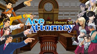 The History of Ace Attorney  20th Anniversary Retrospective  Rewind Arcade [upl. by Ebsen]