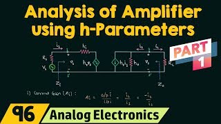 Analysis of Transistor Amplifier Using hParameters Part 1 [upl. by Adnimra]