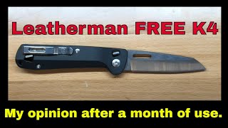 Revisiting the Leatherman FREE K4 [upl. by Calen]