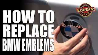 How To Replace Your BMW Emblems  Works For All Years amp Models [upl. by Ginger]