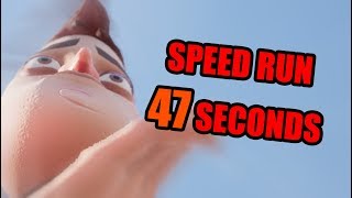 Hello Neighbor Act 2 Speedrun 47 SECONDS [upl. by Erminie]