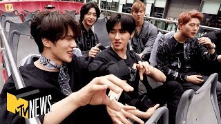 MONSTA X Tour NYC amp Spill New Album Secrets  MTV News [upl. by Verla]