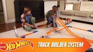 The AllNew Track Builder System  Dare to Connect  HotWheels [upl. by Bondon]