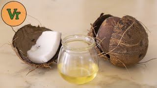 Comment faire de l’huile de coco  Parfumée et sans résidus  Antibactérien et antiride naturel [upl. by Esir]