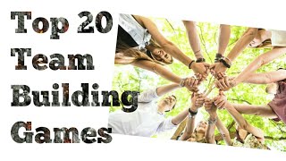 Top 20 Corporate Team Building Games  Team Building Activities [upl. by Hough]