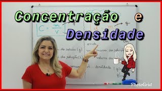 Concentração e Densidade [upl. by Swayder]