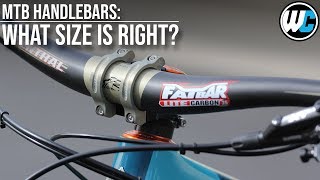 MTB Handlebars What Width Is Right For You [upl. by Sirovaj]