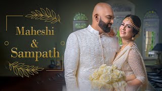 Maheshi amp Sampath  Wedding Day  2023 [upl. by Grunberg]