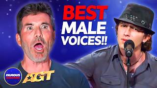 TOP 10 Male Singers On AGT 🎤 [upl. by Amalita97]