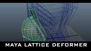 Maya Tutorial for Beginners  Lattice Deformer [upl. by Soigroeg660]