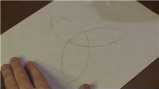 Drawing Lessons  How to Draw the Celtic Trinity Symbol [upl. by Uhile]