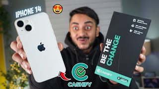 I Bought ₹45499 Refurbished iPhone 14 from CASHIFY “Review” [upl. by Yhprum]