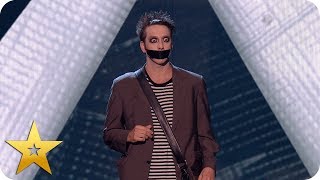 Tape Face leaves the audience speechless  BGT The Champions [upl. by Corsiglia]