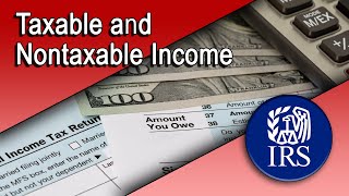 Taxable and Nontaxable Income [upl. by Thurman]