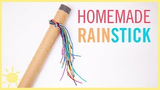 DIY  Rainstick Fun Kid’s Craft [upl. by Enaamuj]