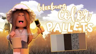 5 Exterior COLOR SCHEMES Bloxburg  ROBLOX  DutchTulips [upl. by Aroel]